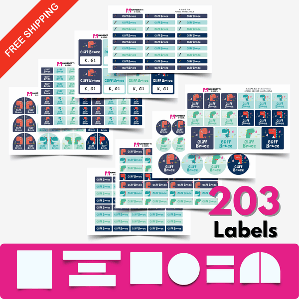 School Label Pack