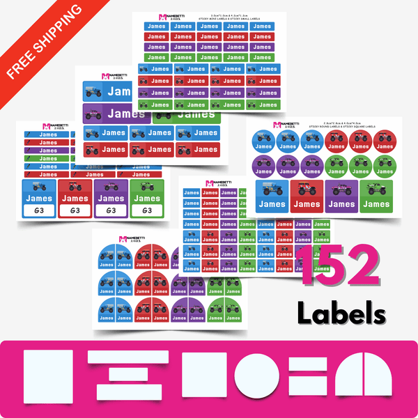 Camp Label Pack