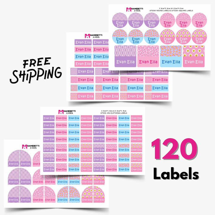 Basic Clothing Label Pack – NameBetti