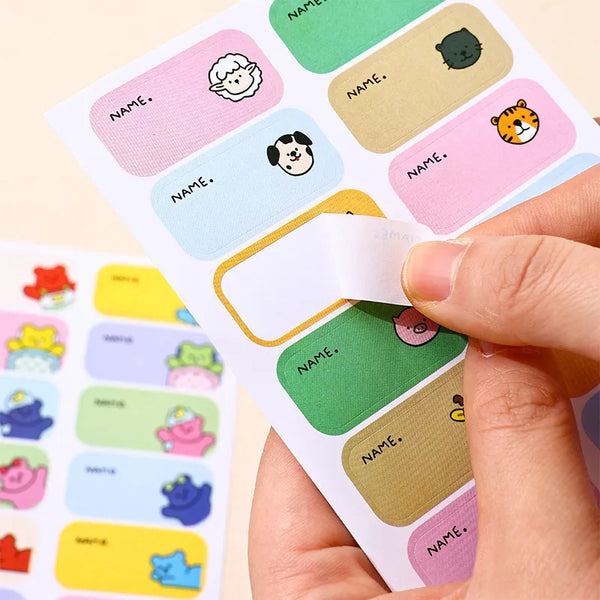 Handwritten Name Stickers