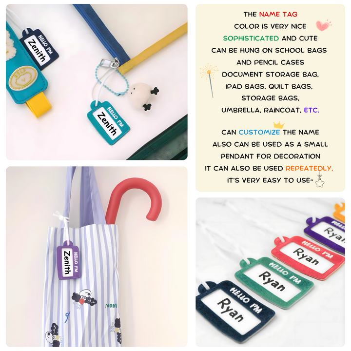 NameBetti Personalized Bag Tags 3
