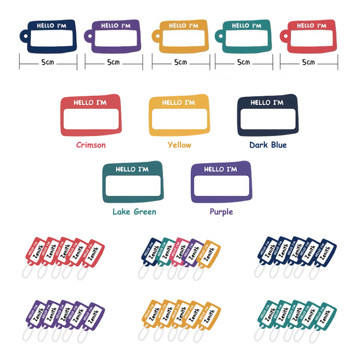 NameBetti Personalized Bag Tags 5
