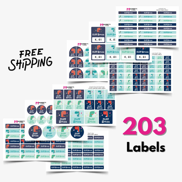 School Clothing Label Pack